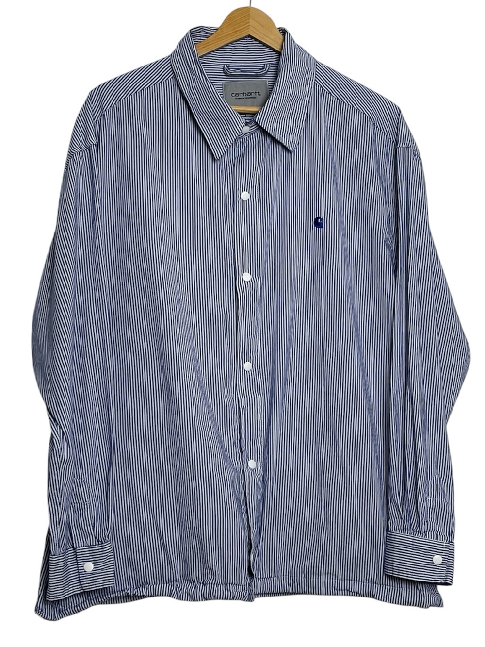 Carhartt WIP Hayes Stripe Shirt Blue/White Strip Men’s S
